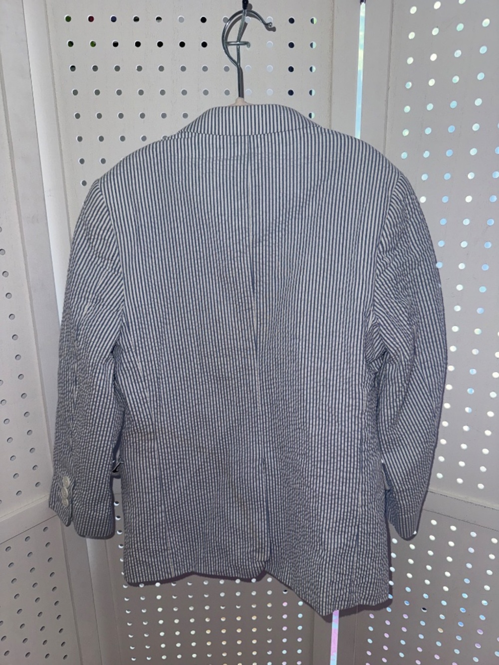 Appaman Fine Tailoring Boys Seersucker Blazer - Size 7 - Picture 4 of 4